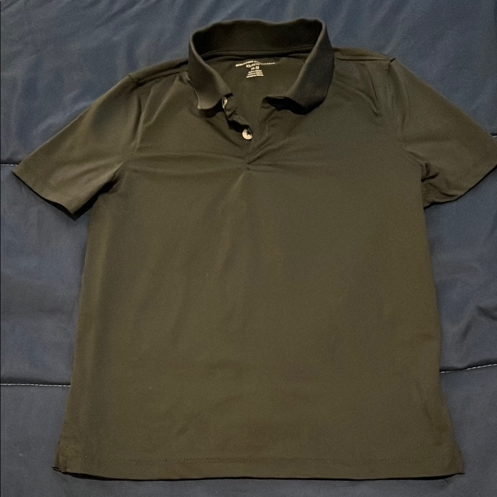 Boys Black Polo Shirt